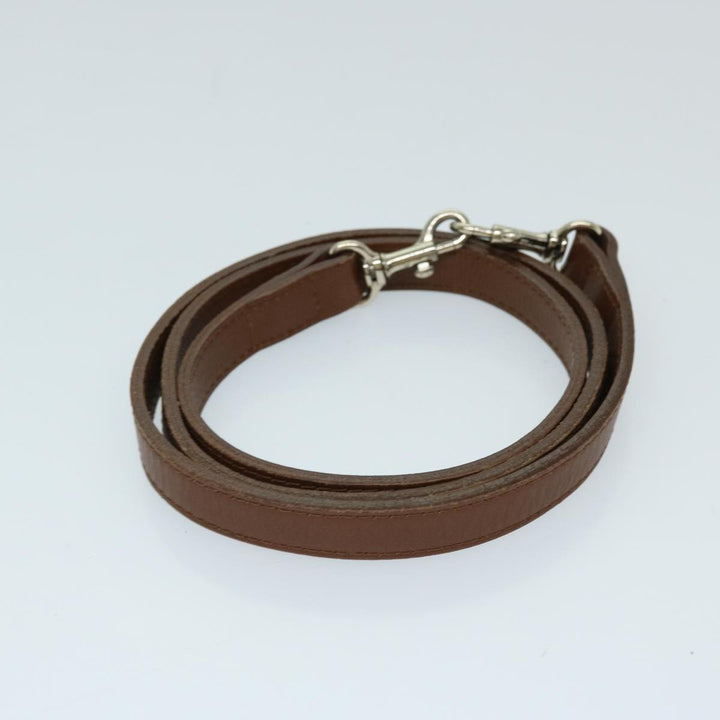 BURBERRYSs Hand Bag Leather 2way Brown Auth ep3800