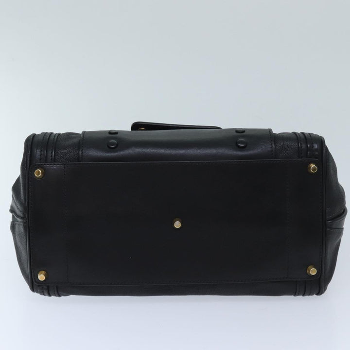 Chloe Hand Bag Leather 2way Black ep3855