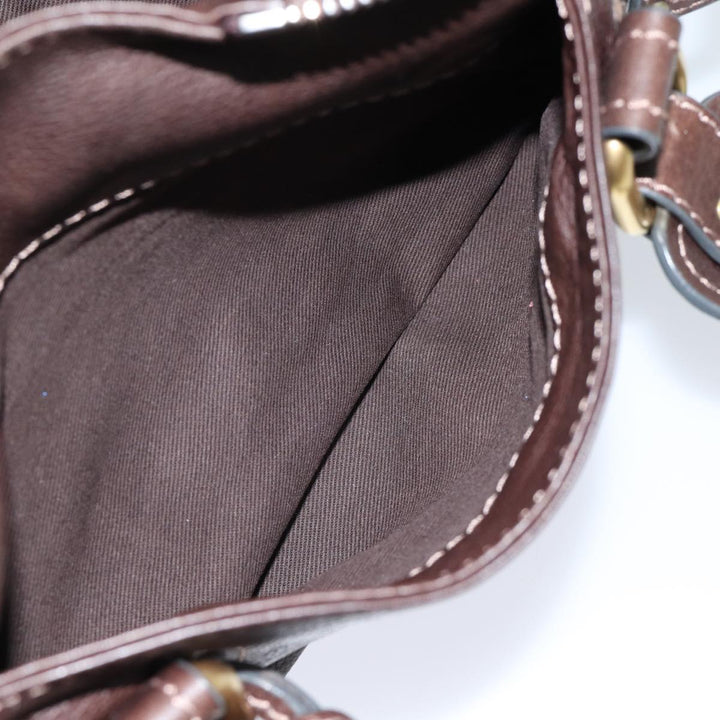 Chloe Paddington Shoulder Bag Leather Brown ep4026