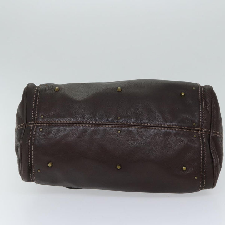 Chloe Paddington Shoulder Bag Leather Brown ep4026