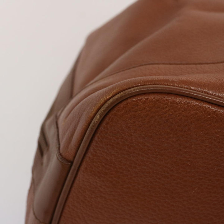 BURBERRYSs Shoulder Bag Leather Brown Auth ep4093