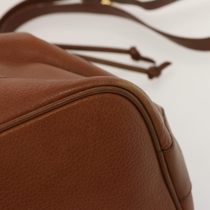 BURBERRYSs Shoulder Bag Leather Brown Auth ep4093