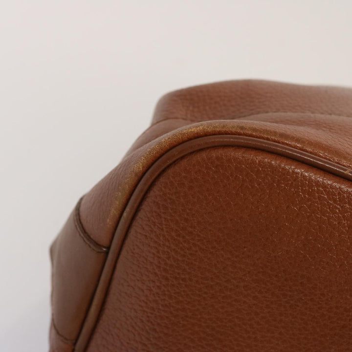 BURBERRYSs Shoulder Bag Leather Brown Auth ep4093
