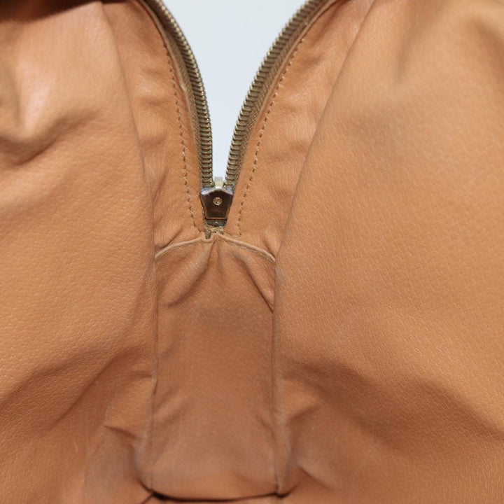 Celine Macadam Canvas Business Bag PVC Leather Brown  ep4097