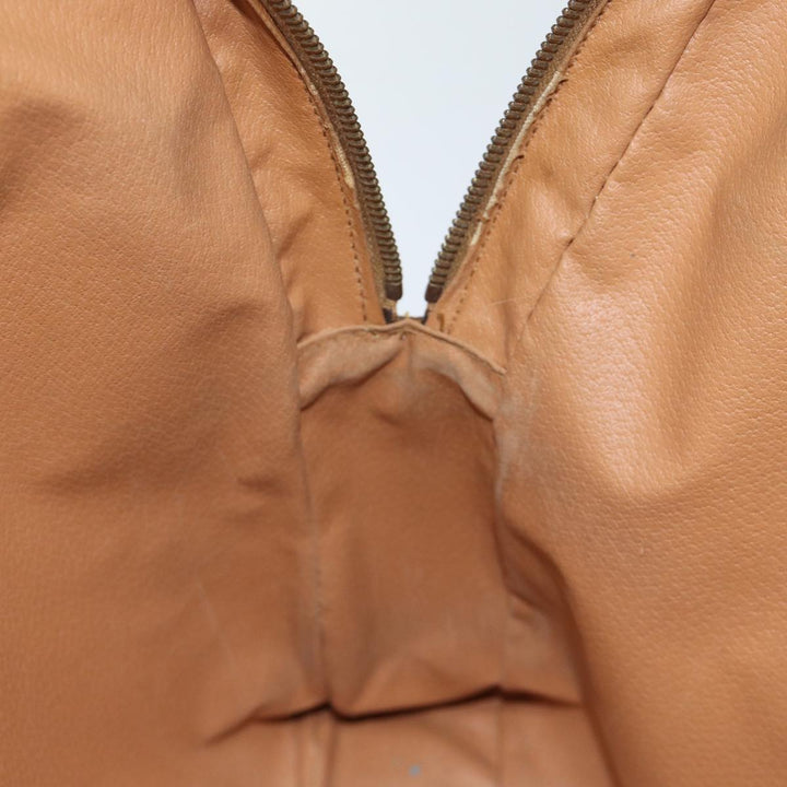 Celine Macadam Canvas Business Bag PVC Leather Brown  ep4097
