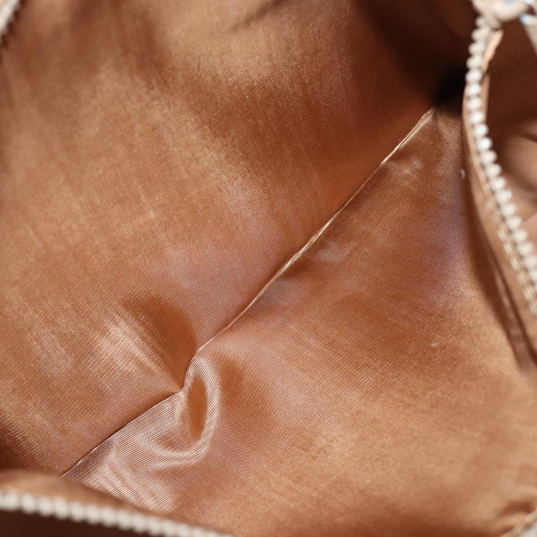 Celine Macadam Canvas Business Bag PVC Leather Brown  ep4097