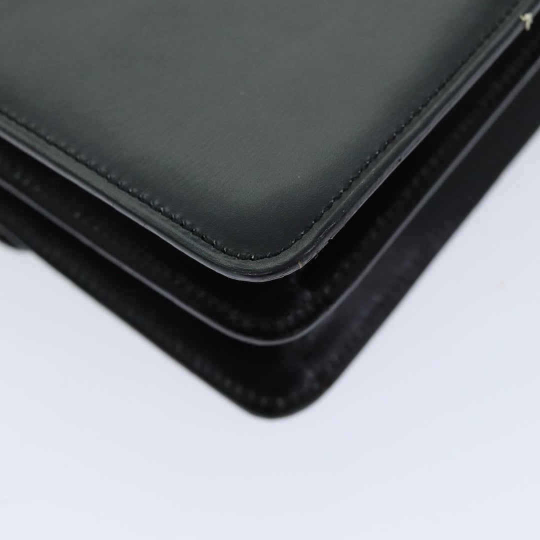 Celine Hand Bag Leather Black  ep4220