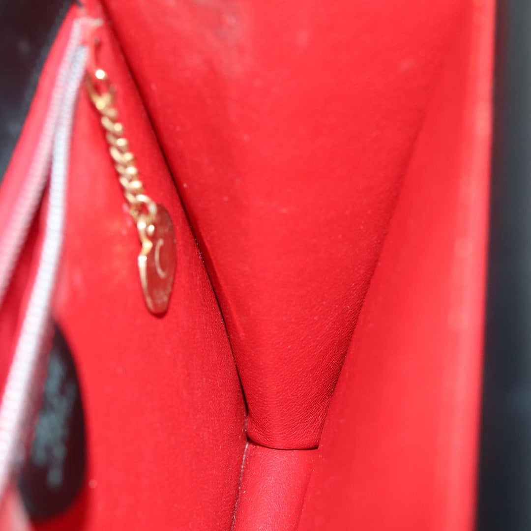 Celine Hand Bag Leather Black  ep4220