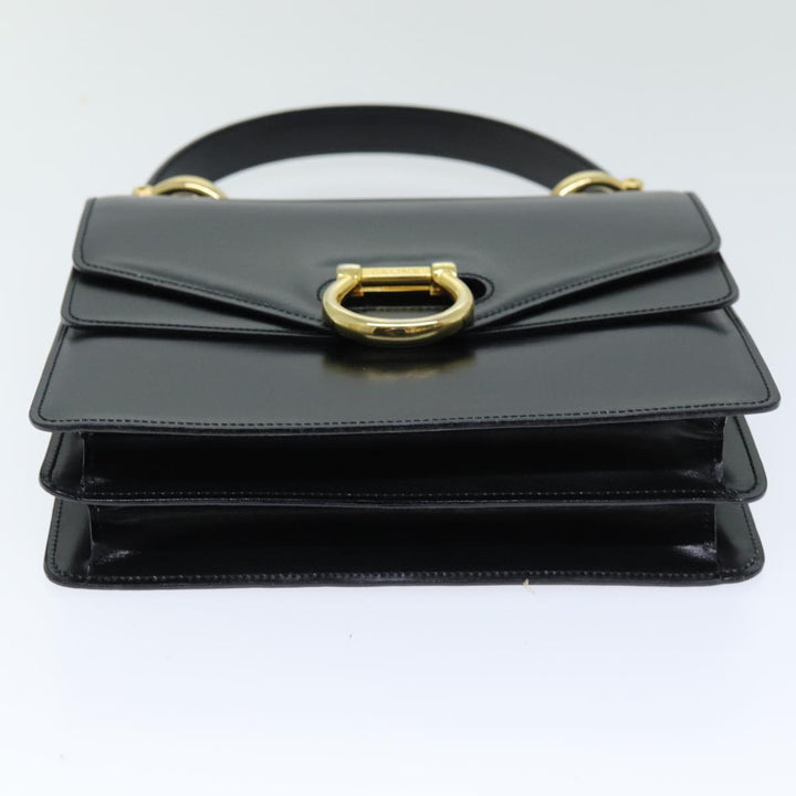 Celine Hand Bag Leather Black  ep4220