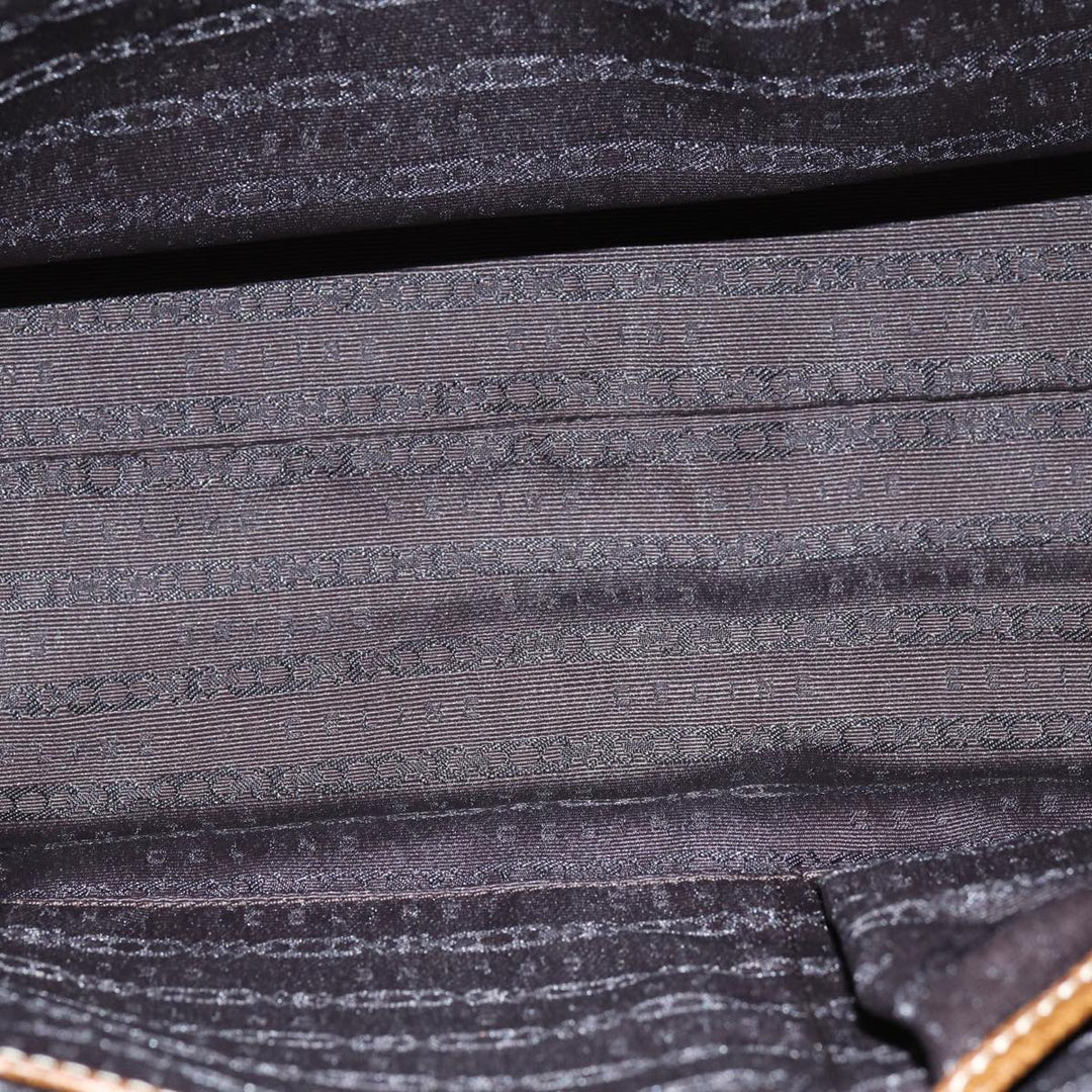 Celine Tote Bag Leather Brown Auth ep4230