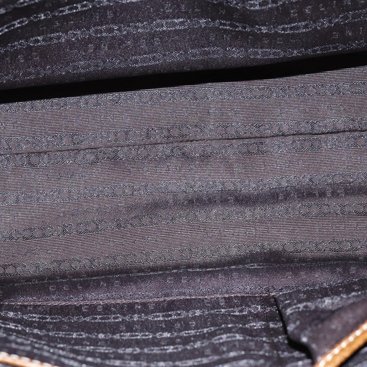 Celine Tote Bag Leather Brown Auth ep4230