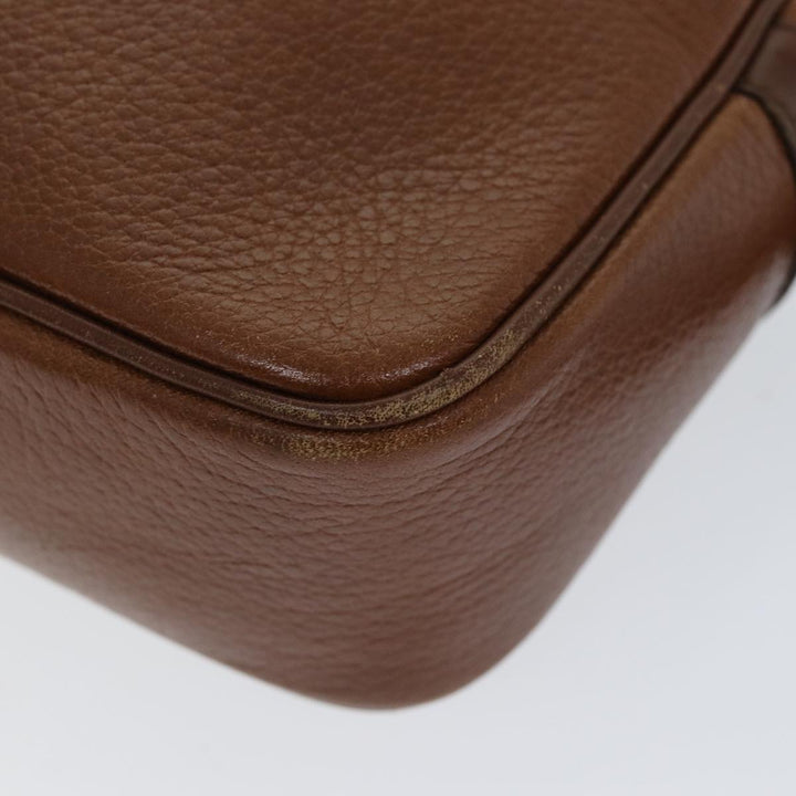 BurberrySs Shoulder Bag Leather Brown Auth ep4295