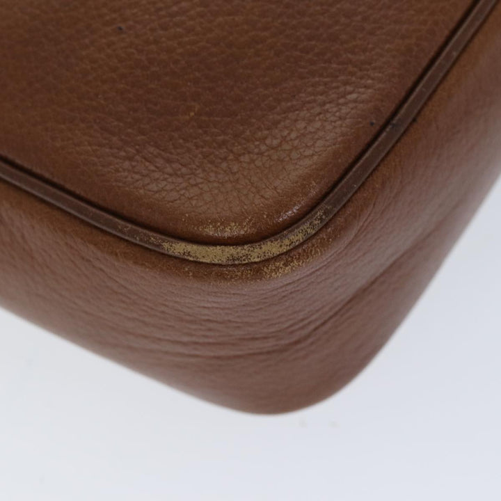 BurberrySs Shoulder Bag Leather Brown Auth ep4295