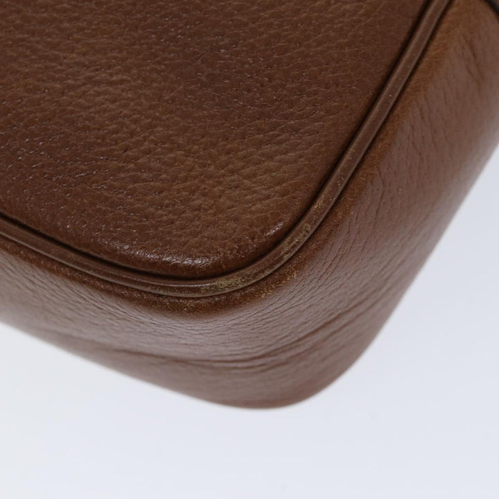 BurberrySs Shoulder Bag Leather Brown Auth ep4295