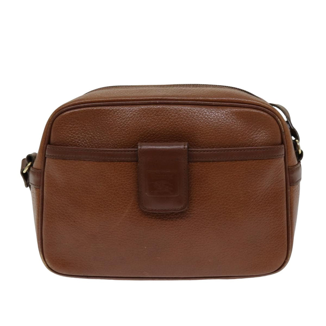BurberrySs Shoulder Bag Leather Brown Auth ep4295