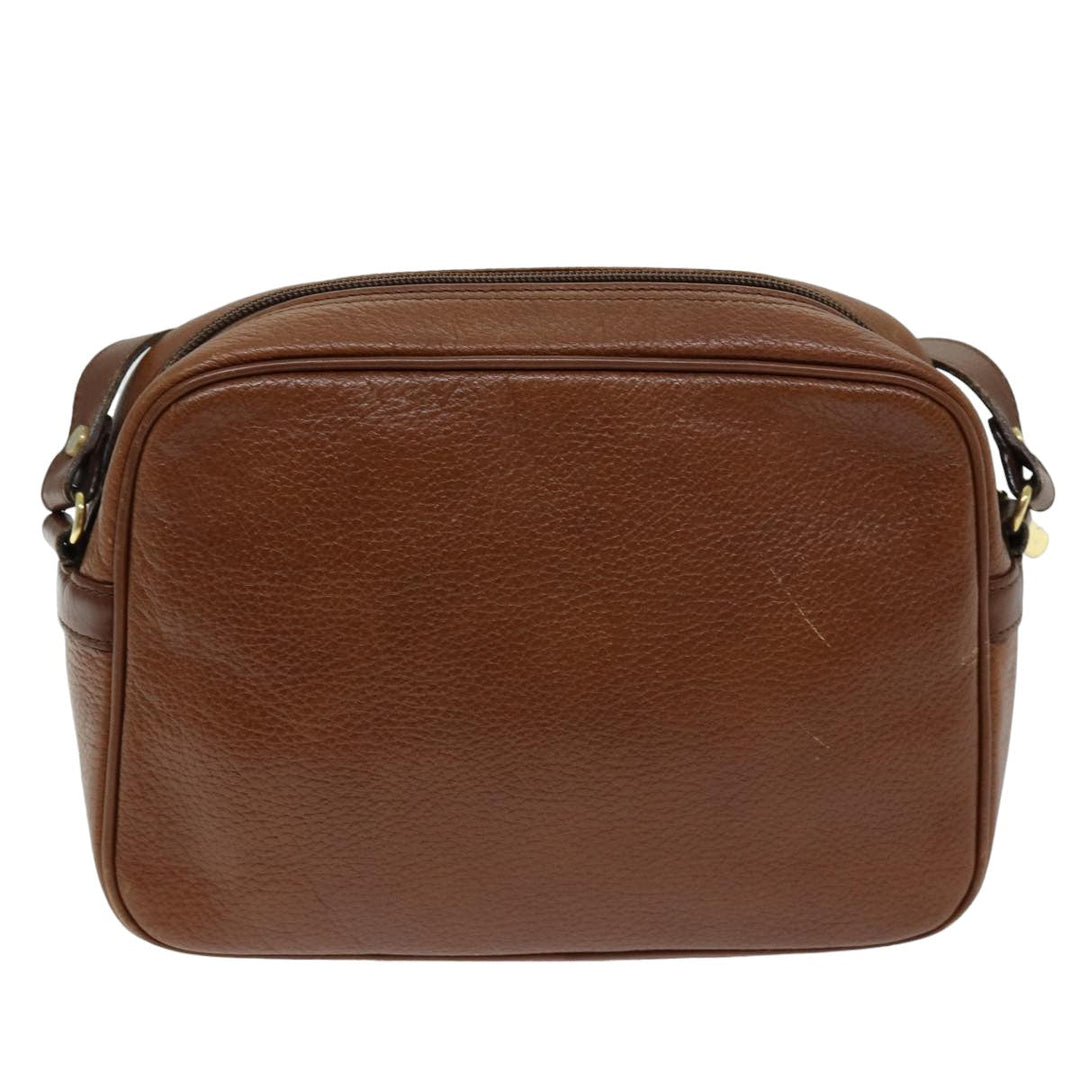 BurberrySs Shoulder Bag Leather Brown Auth ep4295