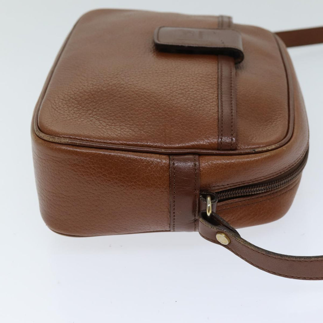 BurberrySs Shoulder Bag Leather Brown Auth ep4295
