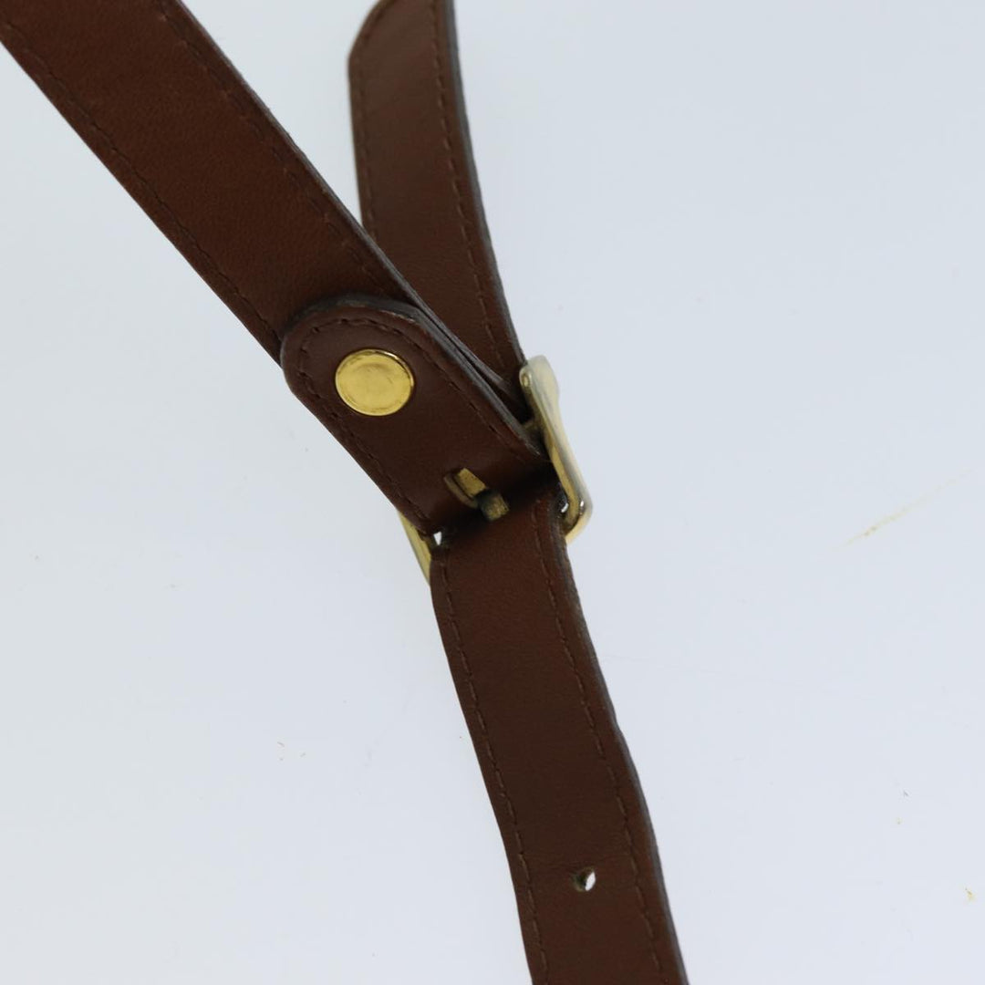 BurberrySs Shoulder Bag Leather Brown Auth ep4295