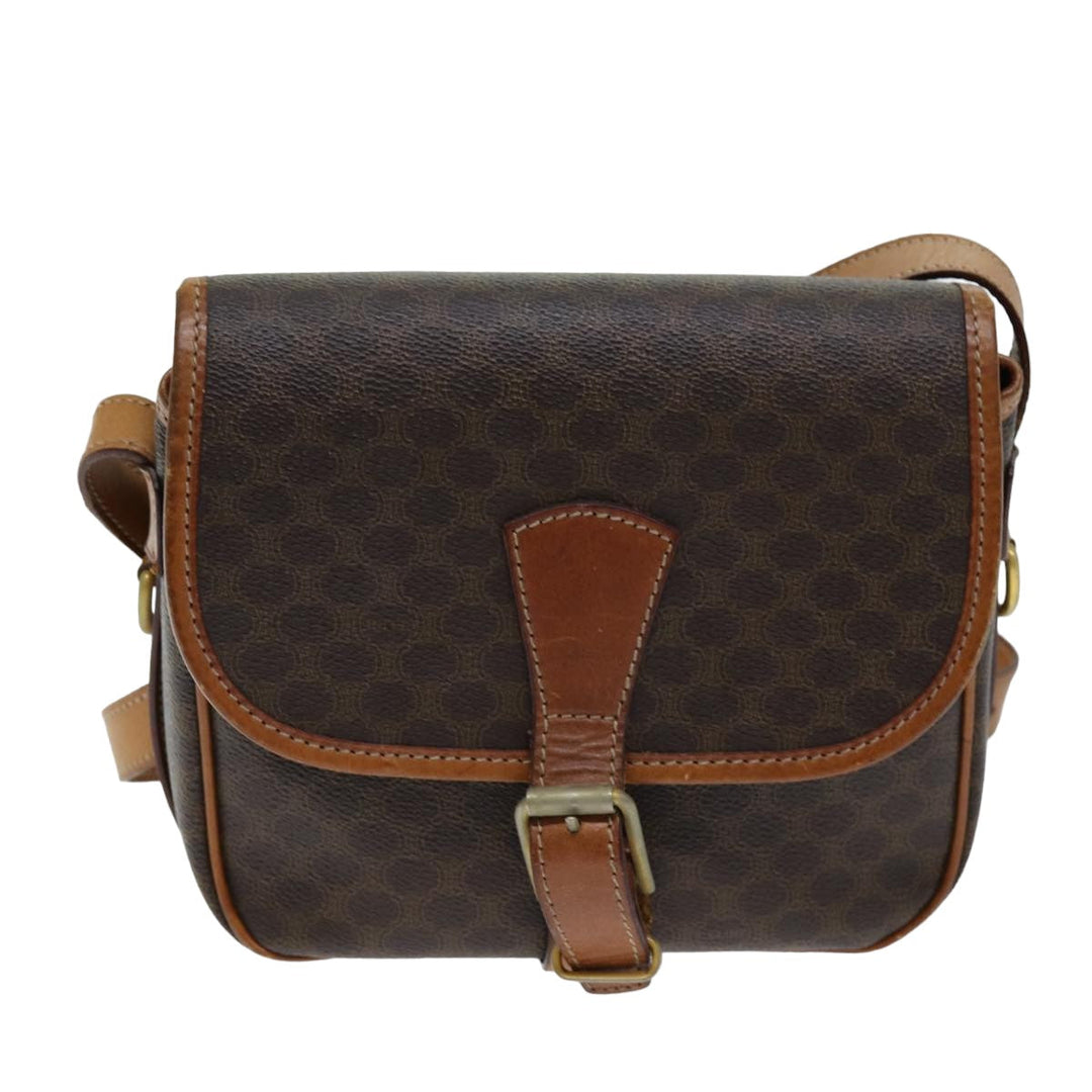 Celine Macadam Canvas Shoulder Bag Macadam Canvas Auth ep4296