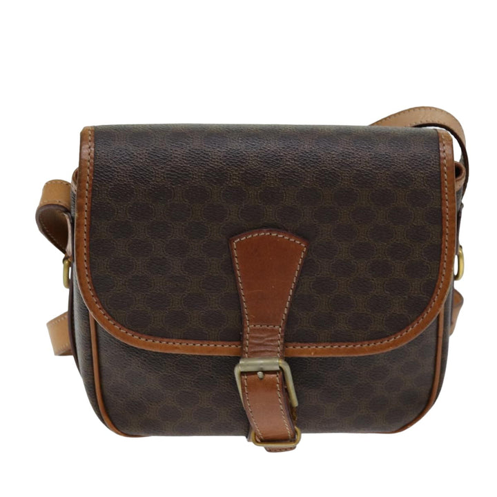 Celine Macadam Canvas Shoulder Bag Macadam Canvas Auth ep4296