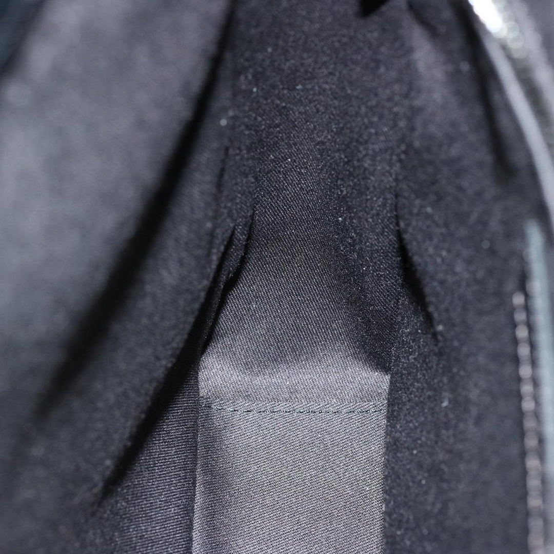 Burberry Nova Check Shoulder Bag Coated Canvas Navy Auth ep4321