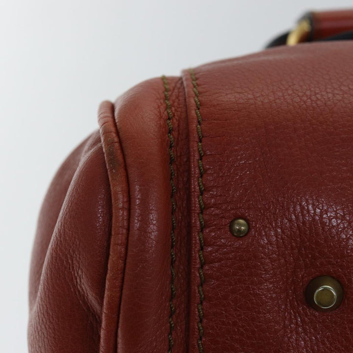 Chloe Paddington Hand Bag Leather Red ep4367