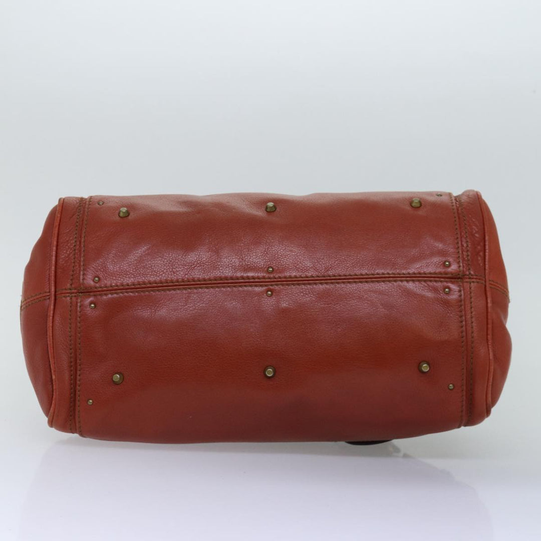 Chloe Paddington Hand Bag Leather Red ep4367
