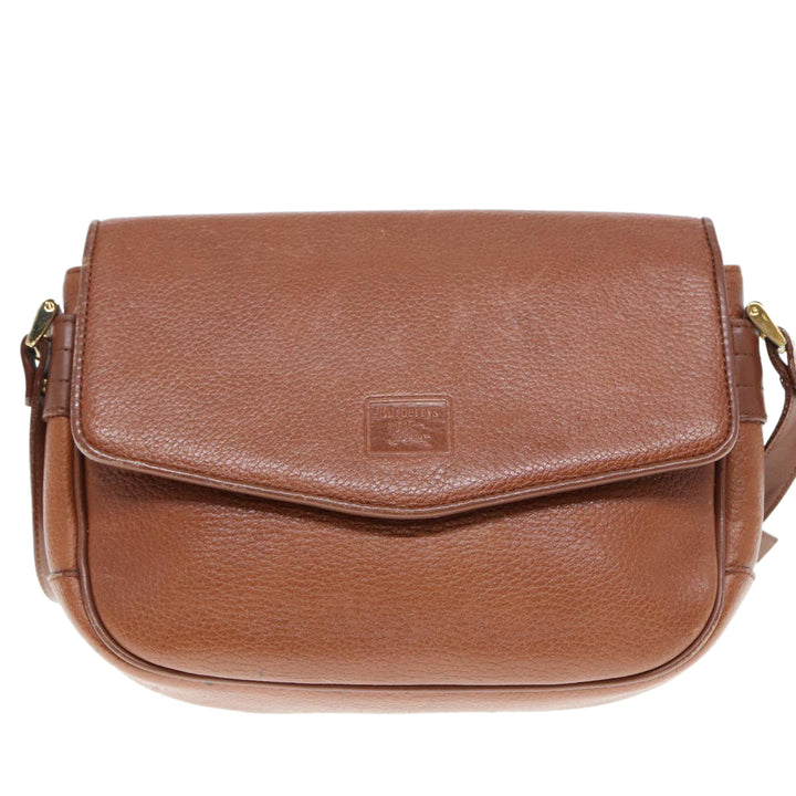 BurberrySs Shoulder Bag Leather Brown Auth ep4387