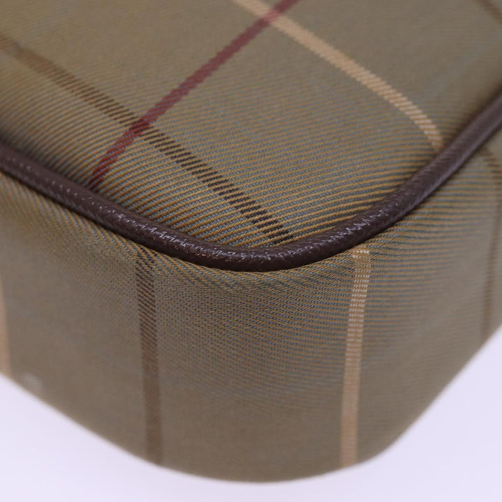 BurberrySs Nova Check Shoulder Bag Canvas Brown Auth ep4438