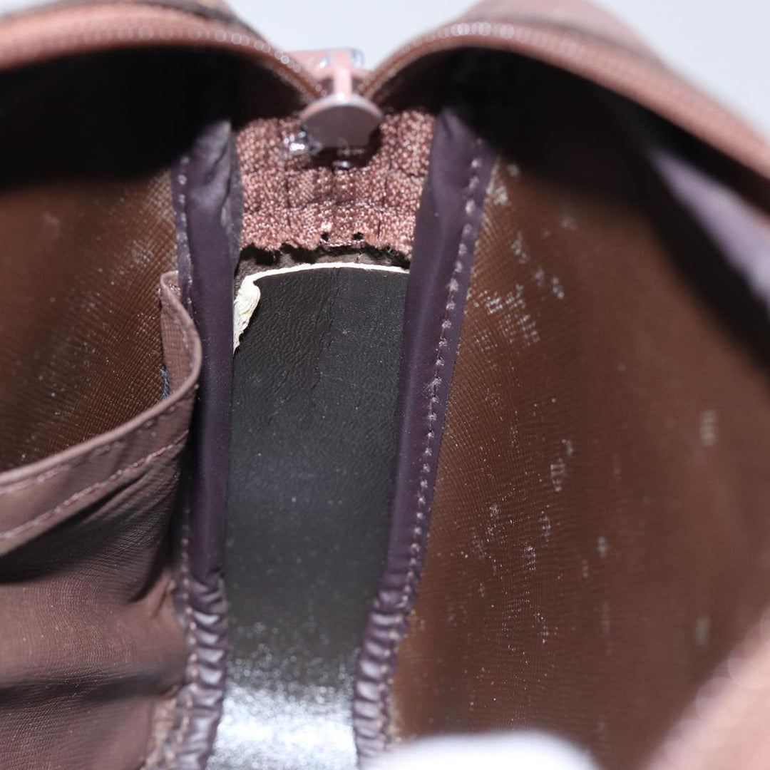 BurberrySs Nova Check Shoulder Bag Canvas Brown Auth ep4438
