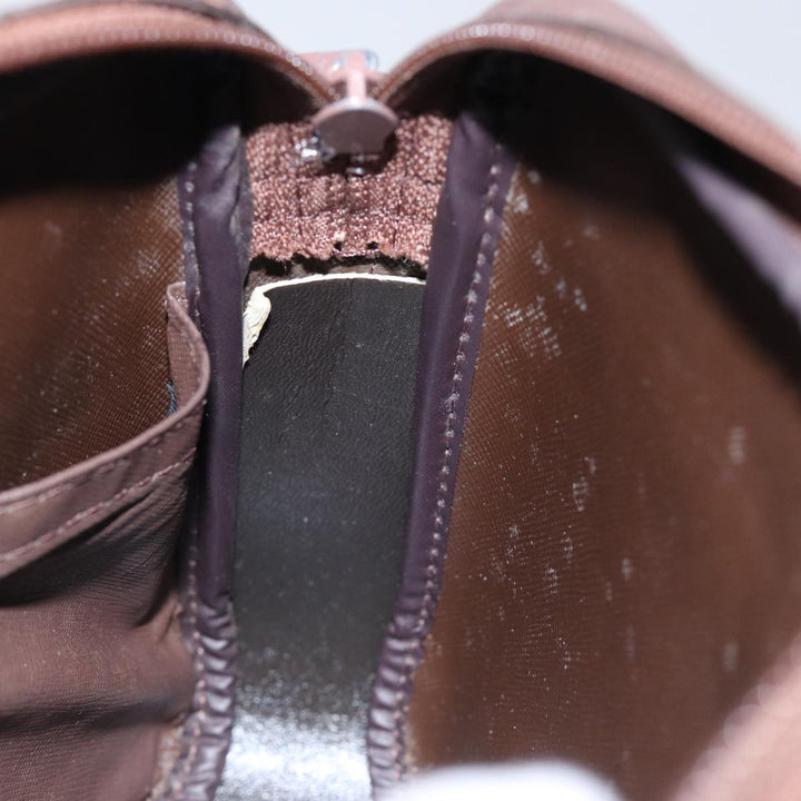 BurberrySs Nova Check Shoulder Bag Canvas Brown Auth ep4438