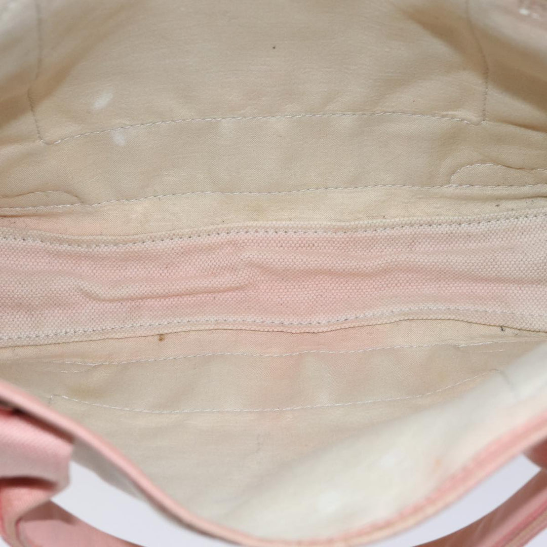 Top Quality Balenciaga Navy Cabas XS Hand Bag Canvas Pink Auth ep4480