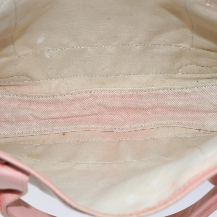 Top Quality Balenciaga Navy Cabas XS Hand Bag Canvas Pink Auth ep4480