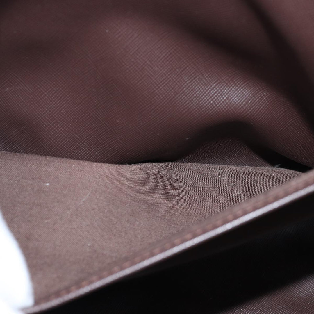 BurberrySs Nova Check Hand Bag Canvas Beige Auth ep4494