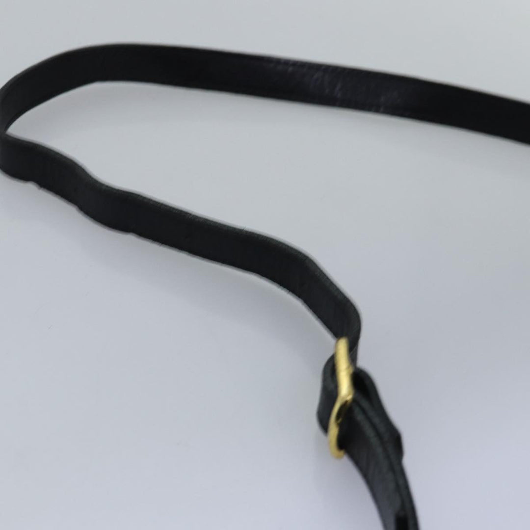 BurberrySs Shoulder Bag Leather Black Auth ep4503
