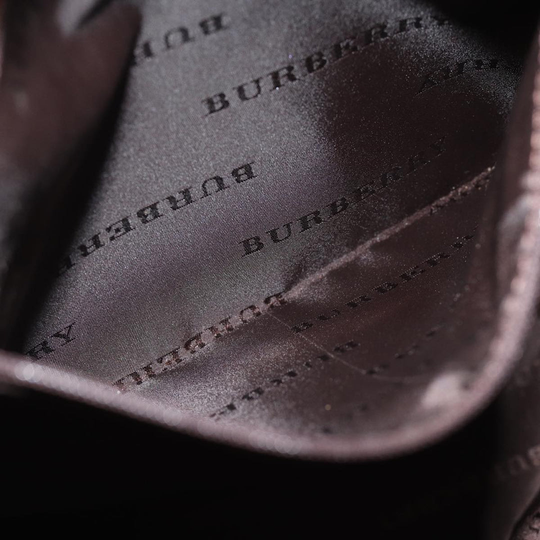 Burberry Nova Check Tote Bag Canvas Beige Auth ep4573