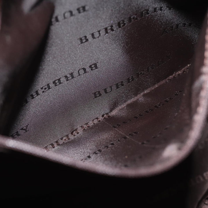 Burberry Nova Check Tote Bag Canvas Beige Auth ep4573