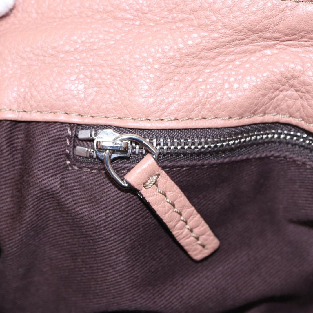 Chloe Paddington Hand Bag Leather Beige ep4629