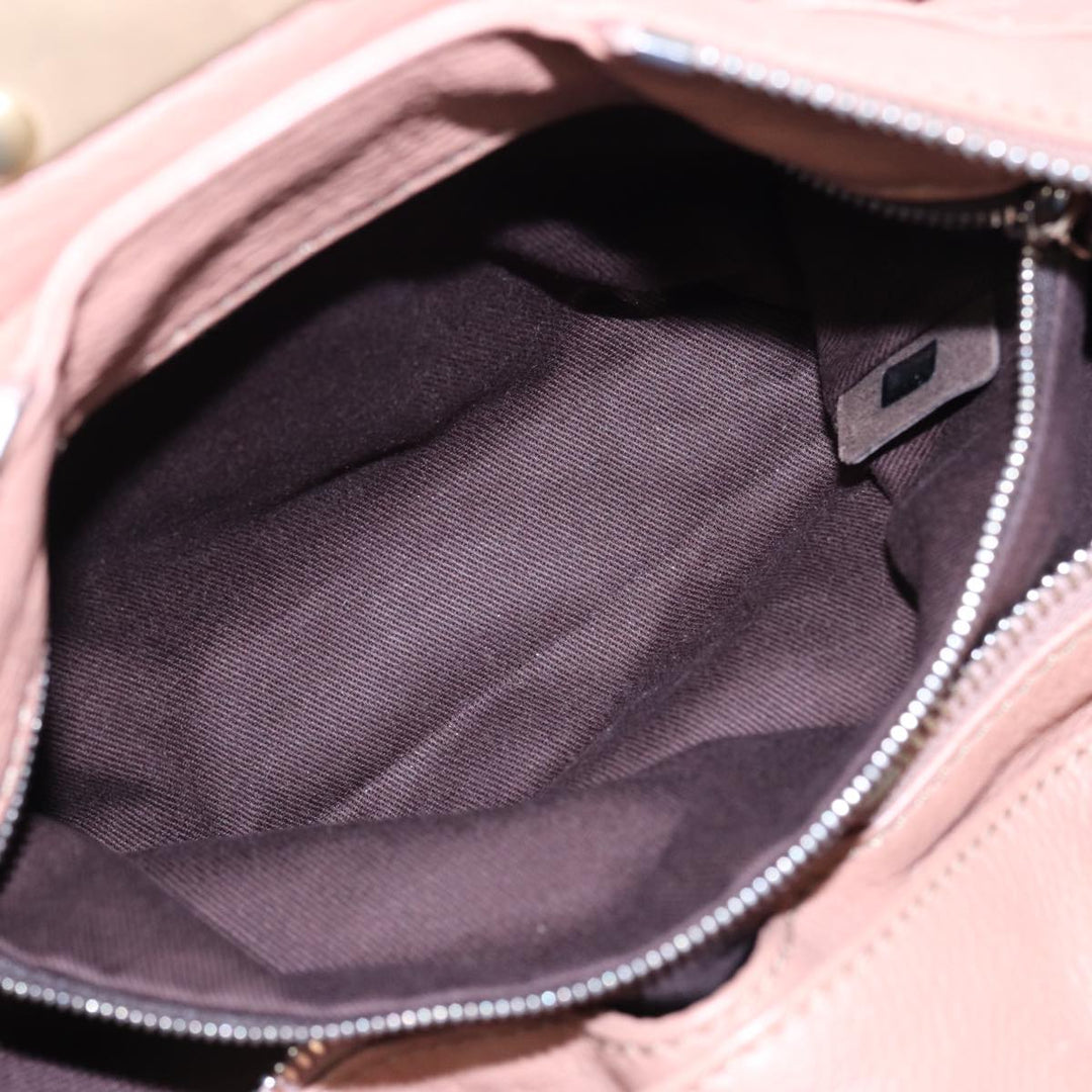 Chloe Paddington Hand Bag Leather Beige ep4629