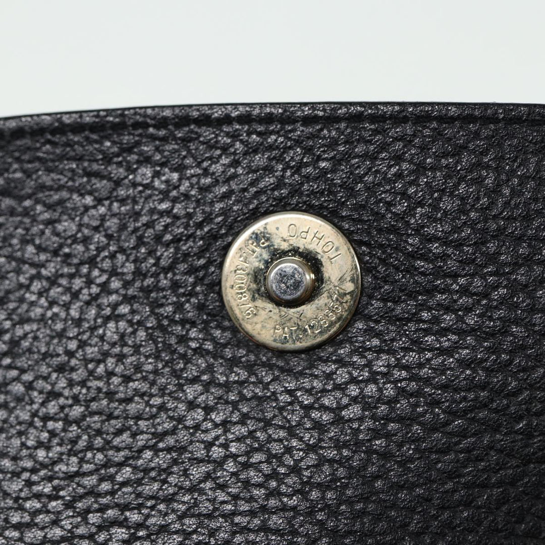 BurberrySs Shoulder Bag Leather Black Auth ep4638