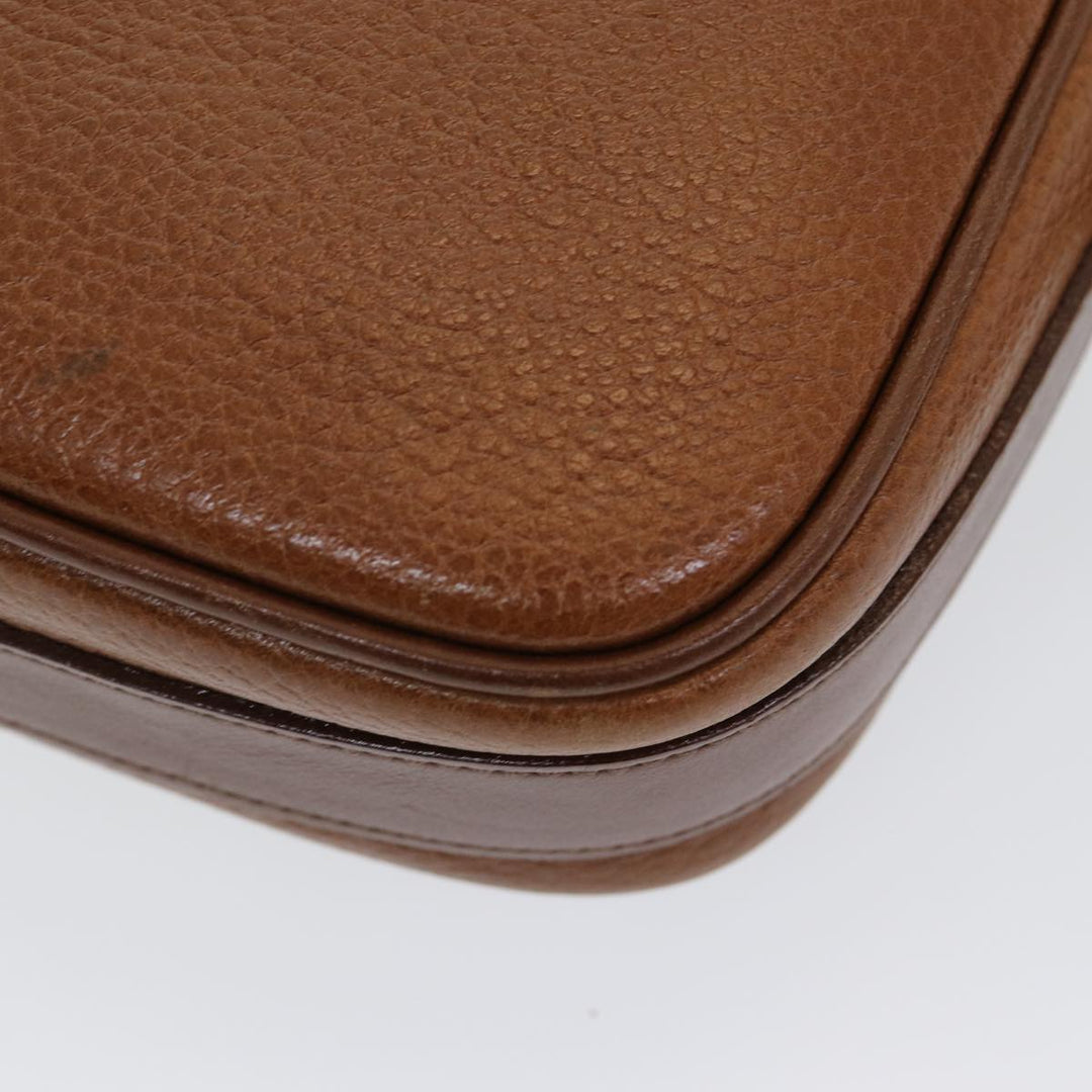 BurberrySs Shoulder Bag Leather Brown Auth ep5049