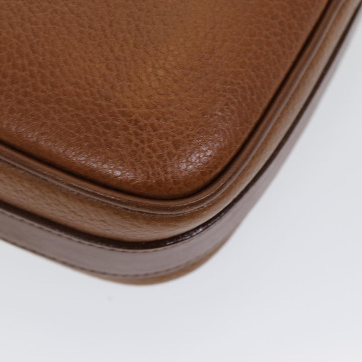 BurberrySs Shoulder Bag Leather Brown Auth ep5049
