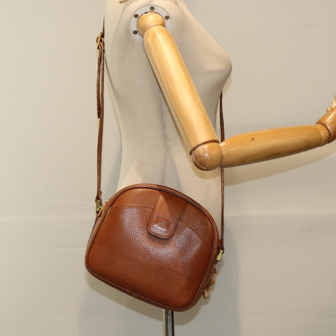 BurberrySs Shoulder Bag Leather Brown Auth ep5049