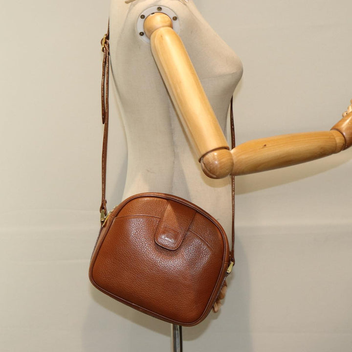 BurberrySs Shoulder Bag Leather Brown Auth ep5049