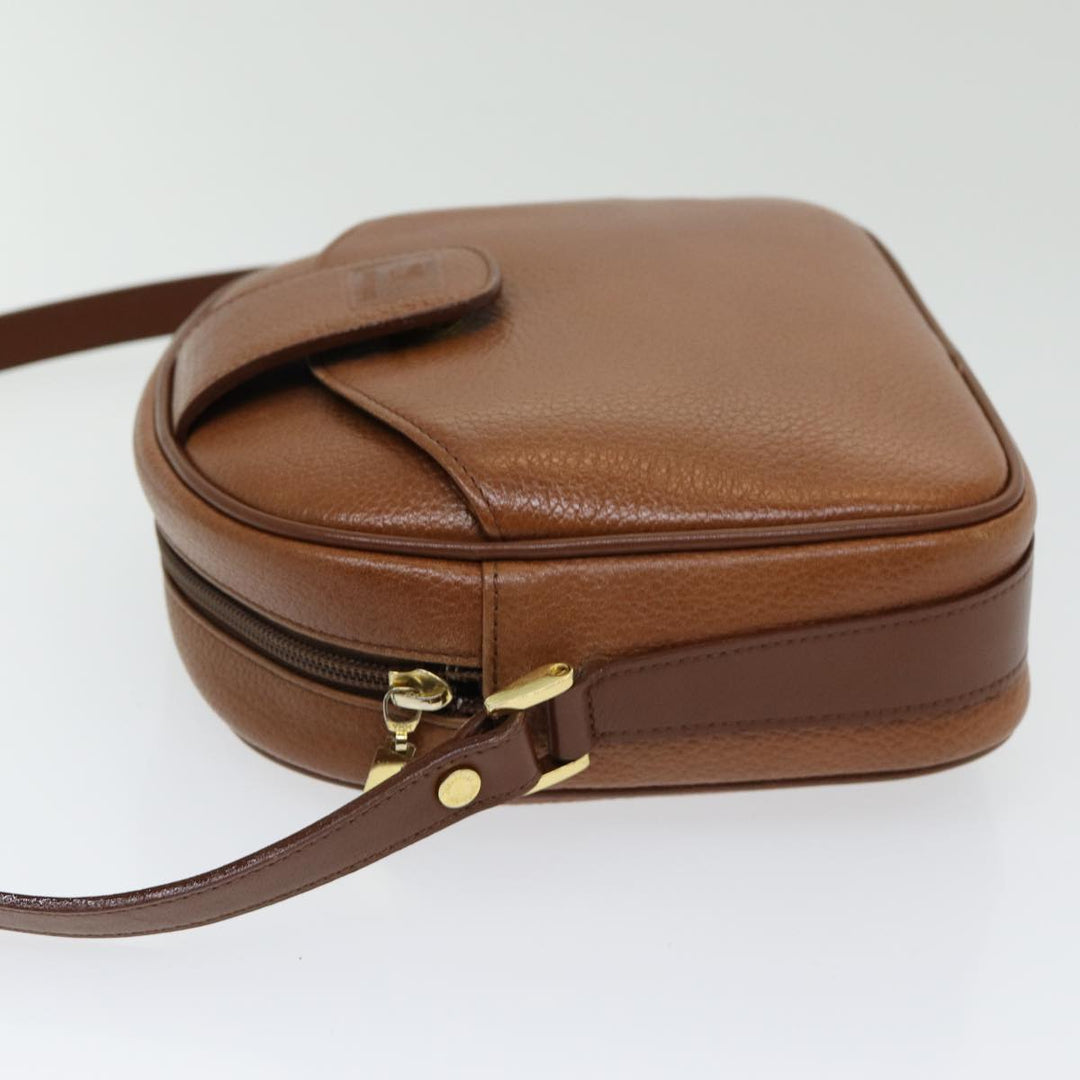 BurberrySs Shoulder Bag Leather Brown Auth ep5049