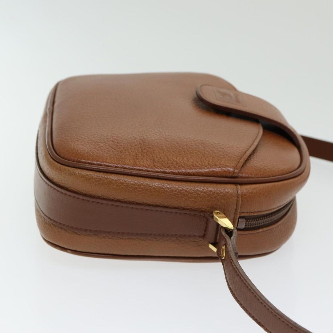 BurberrySs Shoulder Bag Leather Brown Auth ep5049