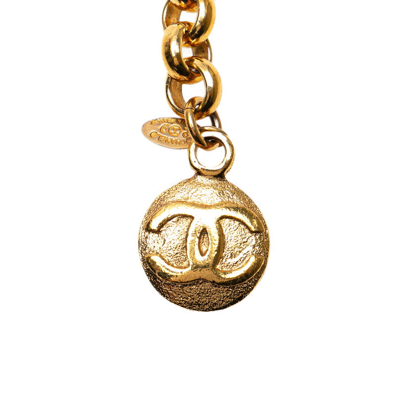 Top Quality Chanel Coco Mark Round Chain Belt Gold