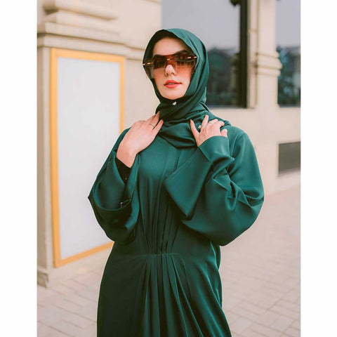 The Royal Abaya Emerald Green ZAK BAGS Luxury Bags