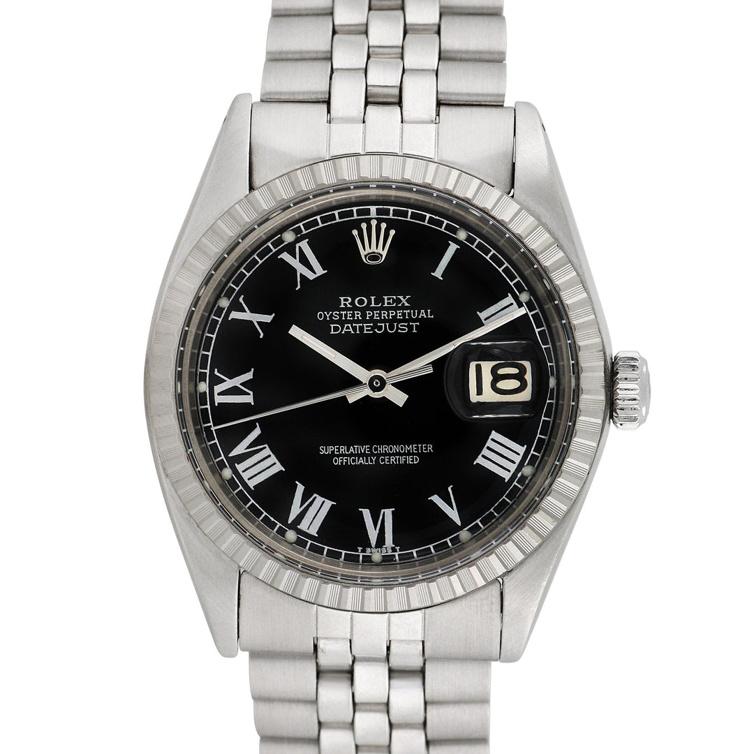 Rolex Men's Stainless Steel Datejust oyster perpetual, item #46