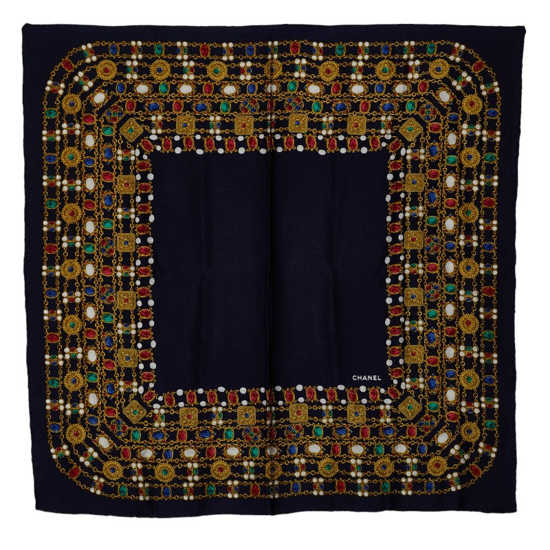 Top Quality Chanel Top Quality Chanel SCHARF Silk Naive Gold Multicolor